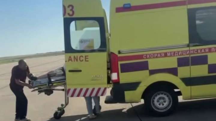 «Қазавиақұтқару» тікұшағы науқасты шұғыл жеткізді