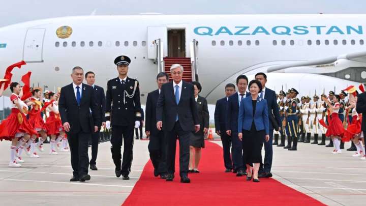 Тоқаев ШЫҰ саммитіне қатысу үшін Қытайға барды