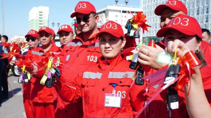 Түркістан облысы: медициналық ұйымдарға 60 жедел жәрдем көлігі тарту етілді