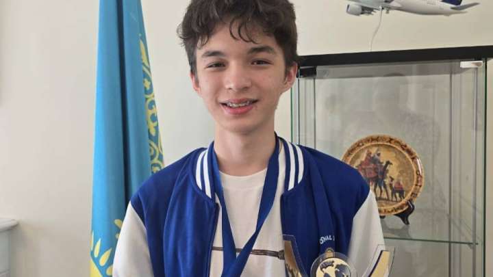 Қазақстандық оқушы Халықаралық экономика олимпиадасында абсолютті чемпион атанды