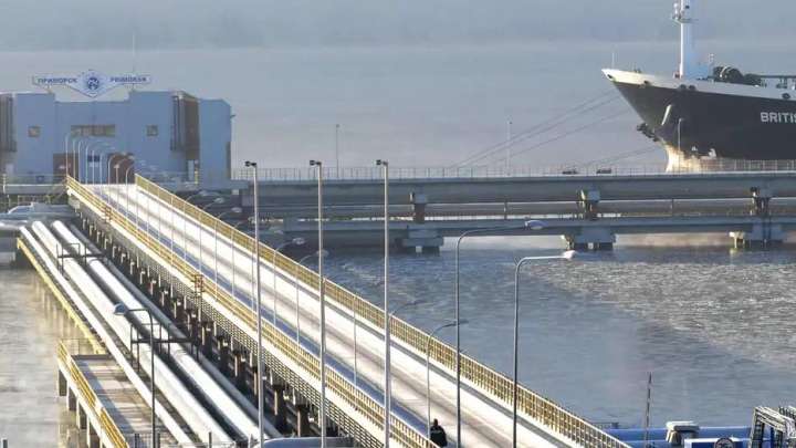 Украина дрондары Ресейдің ең ірі мұнай құю портын шабуылдады