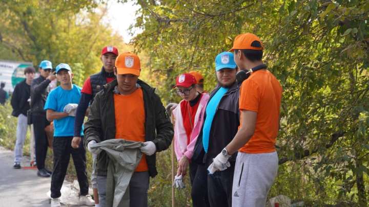 Өскеменде Дүниежүзілік тазалық күні өтті