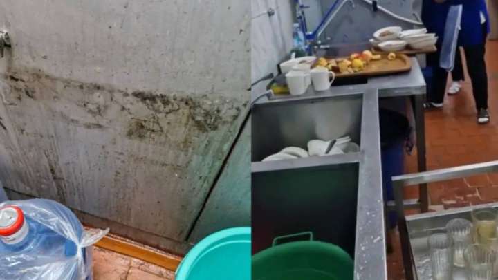 Қоқыс арасындағы ыдыс-аяқ: Ата-аналар мектеп асханасына шағымданды