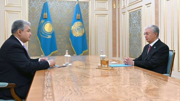 Тоқаев жаңадан тағайындалған СІМ Ермек Көшербаевты қабылдады