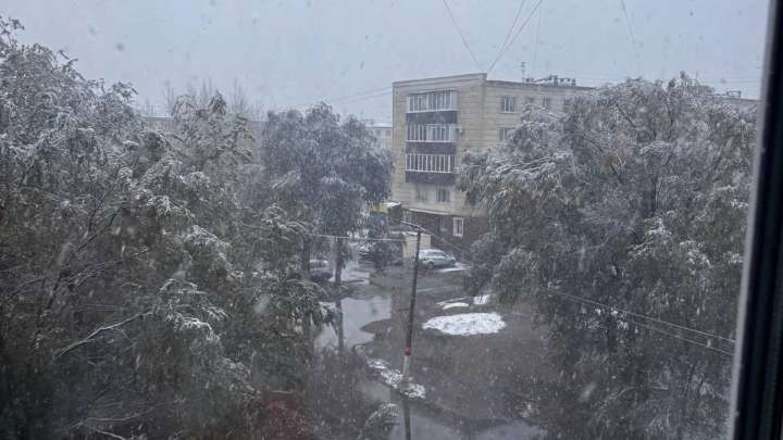 Қостанай облысында  қар жауды