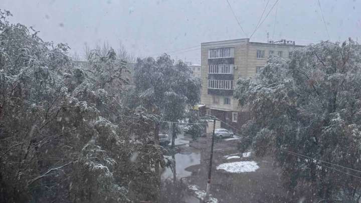 Қостанайда қардың әсерінен, бірнеше аудан жарықсыз қалды