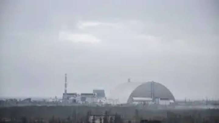 Зымыран атқылауынан кейін Чернобыль АЭС-і жарықсыз қалды