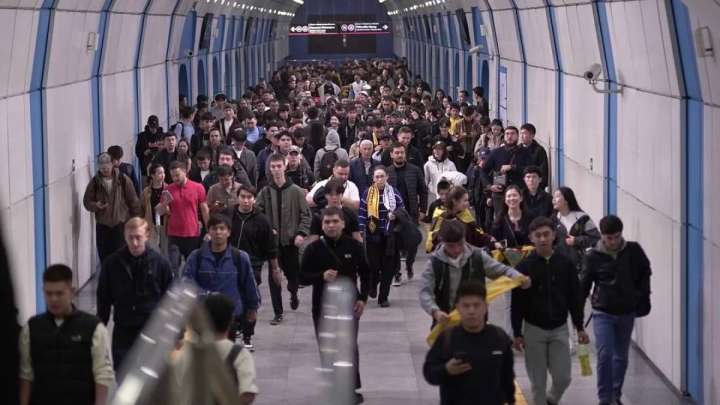 Алматы метросы жаңа рекорд орнатты