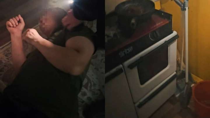 Жетісуда полицей ес-түссіз жатқан ер адамның өмірін құтқарды