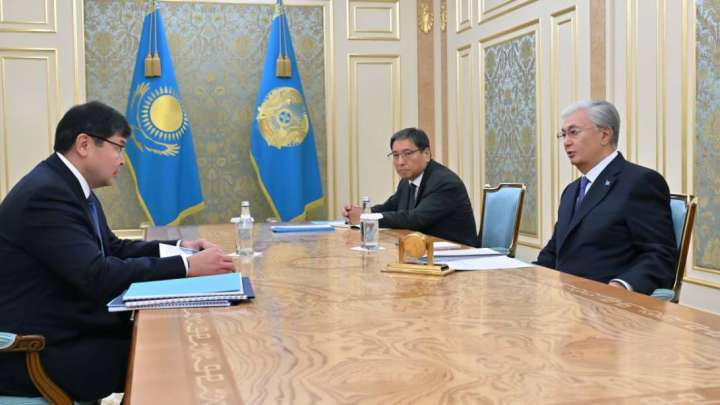 Тоқаев Қаржы министрі Мәди Тәкиевті қабылдады