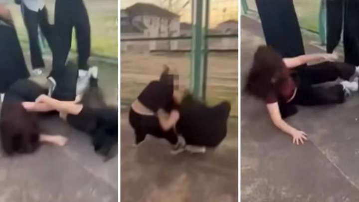 Маңғыстауда оқушы қыздар төбелесті