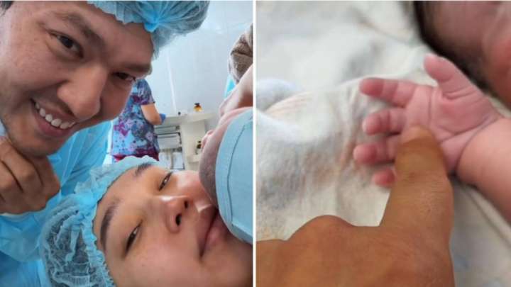 Айжұлдыз Адайбекова екінші сәбиін өмірге әкелді