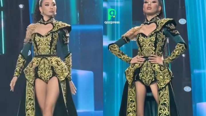 Әлем аруы байқауына қатысқан қазақ қызының ұлттық киімі сынға қалды