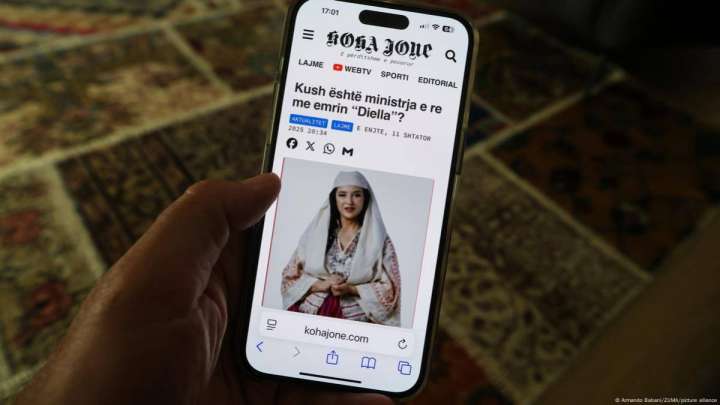 Албанияда виртуалды министр пайда болды