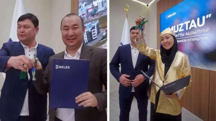 «Жағдайлары керемет»: Айтыскер Сара Тоқтамысова мен Айбек Қалиев пәтерге ие болды