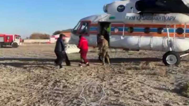 Қызылорда облысында ТЖМ тікұшағы жаңа туған сәбиді облыс орталығына жеткізді