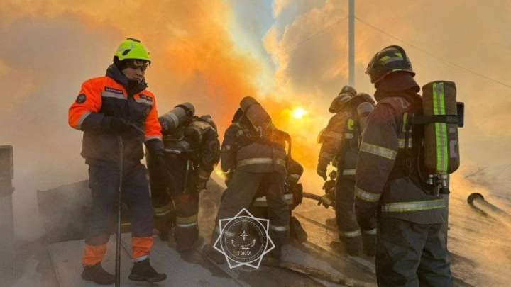 Астанада цехтан өрт шықты