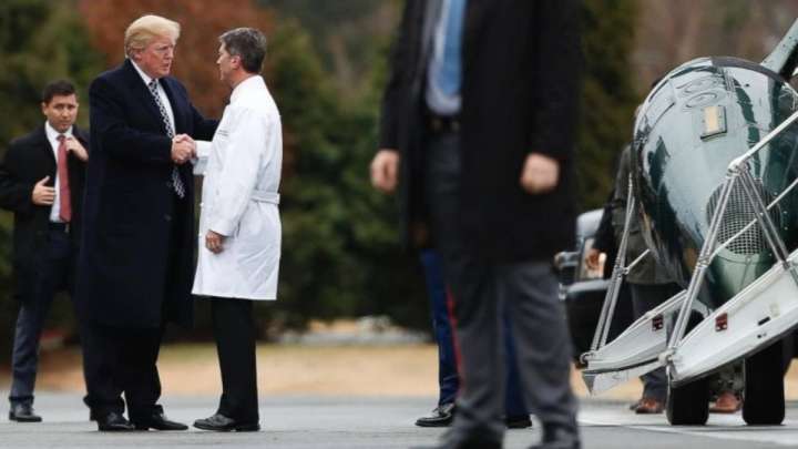 Трамп МРТ-дан өтті