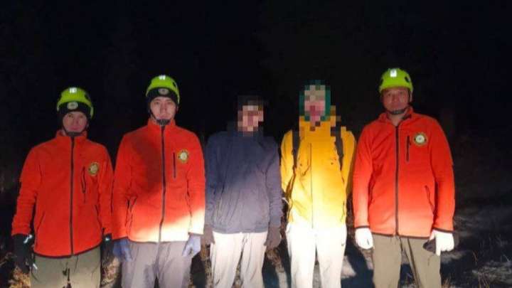 Алматы тауларында екі жасөспірім құтқарылды