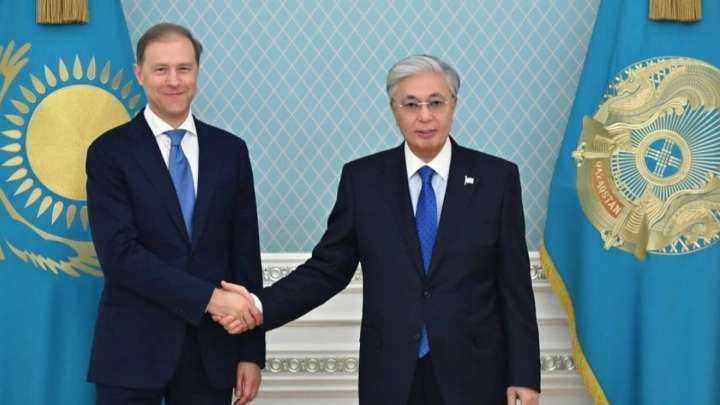 Президент Ресей Үкіметі төрағасының бірінші орынбасарын қабылдады