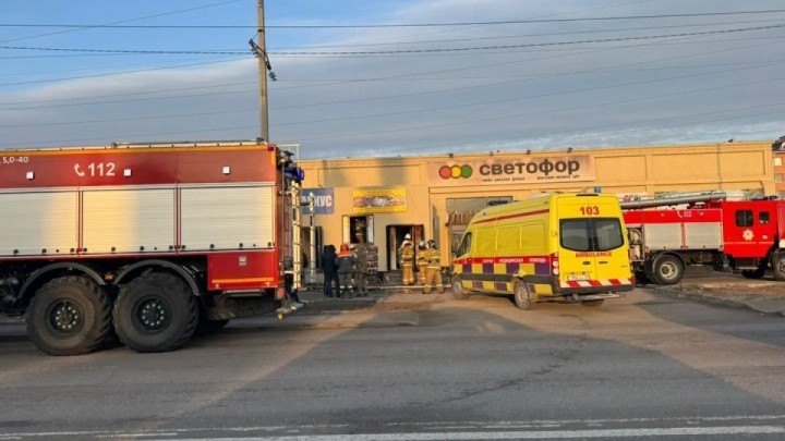 Қосшыдағы ет дүкенінен өрт шықты