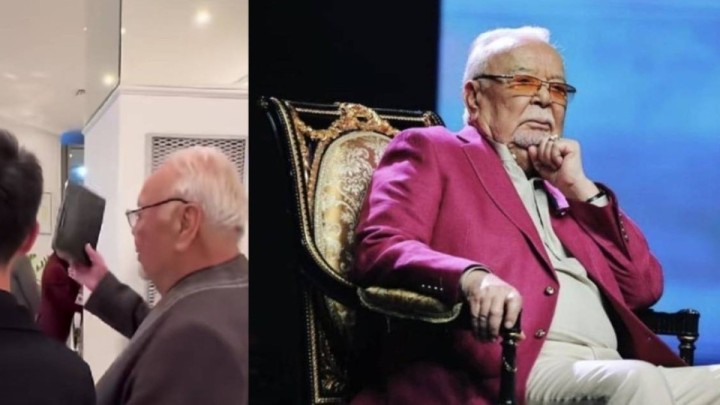 "Қос қолдап амандаспай ма?": Асанәлі Әшімов өз шәкіртімен қалжыңдасты (ВИДЕО)