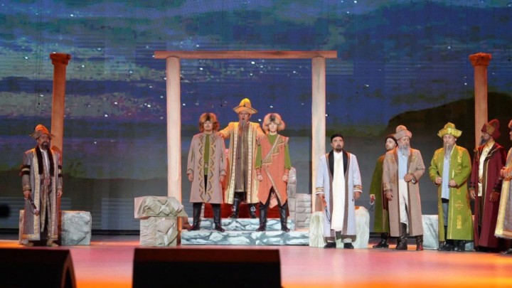 Қызылорданың мәдени өміріндегі құбылыс. «Абай» трагедиясының премьерасы қойылды