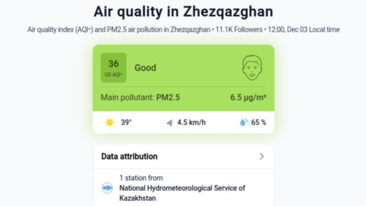 Дастан Рыспеков экологиялық ахуалды арнайы қосымшадан да бақылап жүретінін айтты