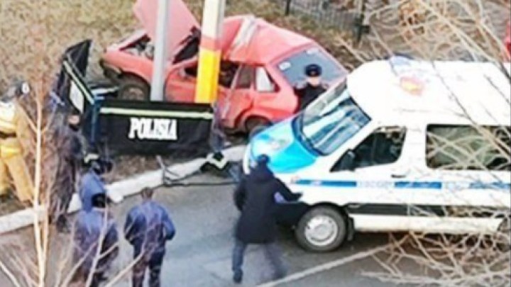 Қостанай облысында полициядан қашқан жүргізуші жол апатынан қаза тапты