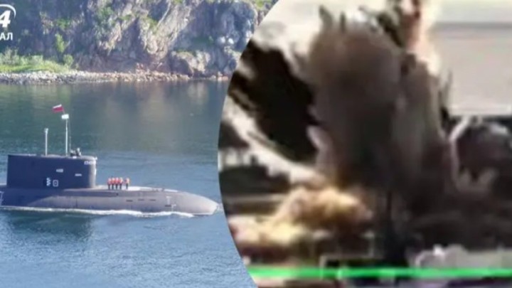 Украина Новороссийскіде Ресейдің суасты қайығын жарып жіберді