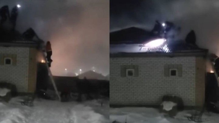 Аягөзде жалғызбасты көпбалалы ананың үйі өртке оранды