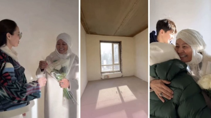 «Көп күттім»: Жұлдыз Әбдікәрімова анасына баспана сыйлады