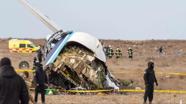 Күтпеген жаңалық: Ресей Ақтау маңындағы ұшақ апатына қатысты қылмыстық істі тоқтатып тастаған