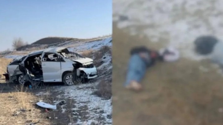 Жол апаты: Алматы маңында үндістандық студенттер қаза тапты