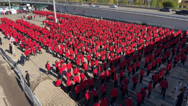 Атбасарда «Дала Қырандары» қозғалысына іріктеу өтті