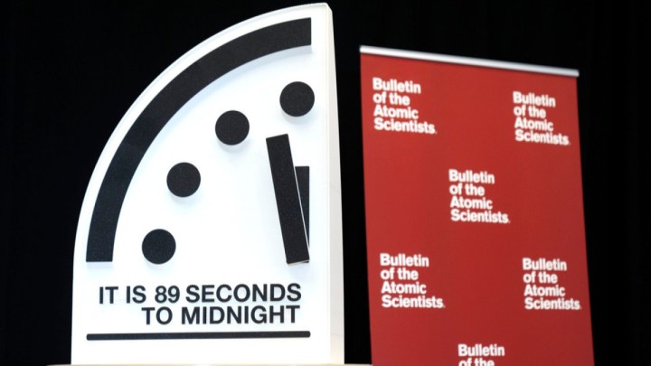 Сағат 23:58:35. Ядролық ақырзаманға 85 секунд қалды
