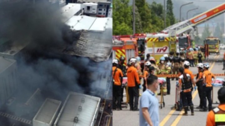 Оңтүстік Корея зауытындағы өрт. Қазақстандық із-түзсіз жоғалып кетті