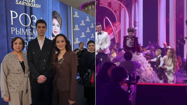"Құдағиымның кешінде болдым": Роза Рымбаеваның концертінде ел күтпеген тосын жайт болды (ВИДЕО)