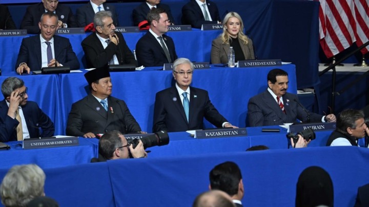 Қазақстан Президенті Вашингтондағы бейбітшілік кеңесіне қатысты