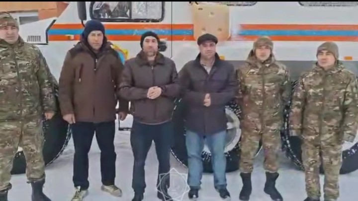 Қостанай облысында боранда жолда қалған үш адам құтқарылды