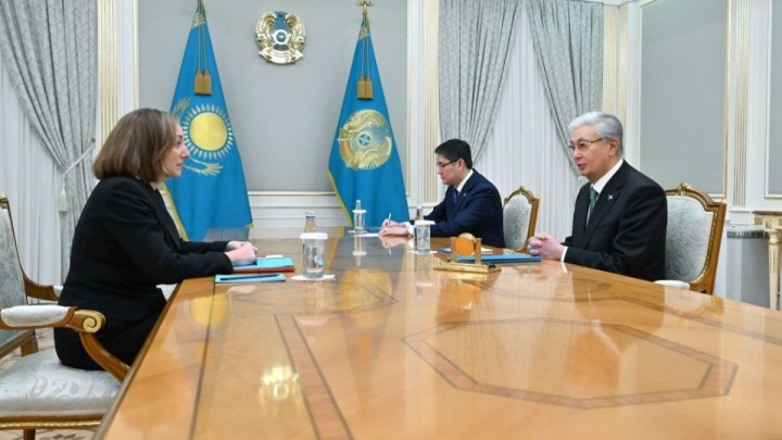 Тоқаев АҚШ-тың Қазақстандағы елшісін қабылдады