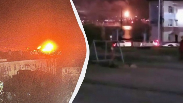 Қазақстан үшін маңызды “Шесхарис” мұнай терминалына тағы соққы болды. Өрттің арыны қатты.