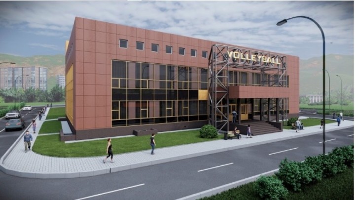 ШҚО-да жаңа воллейбол орталығының құрылысы басталды
