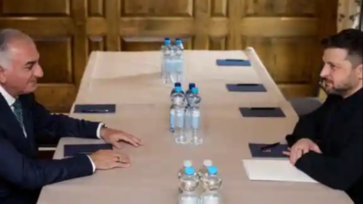 Зеленский Парижде Иран шахының ұлы Реза Пехлевимен кездесті