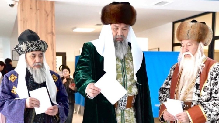 Қызылордада қазақтың үш ханы референдумда дауыс берді