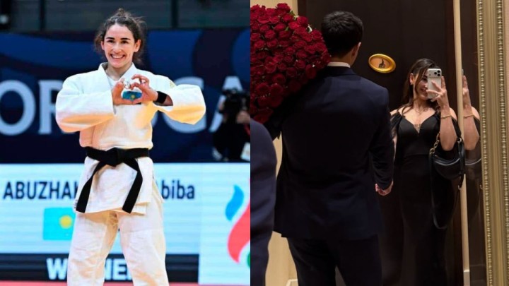 "Әбибаның таңдауы кімге түсті?" – Танымал дзюдошының болашақ жұбайы туралы хабар тарады (ФОТО)