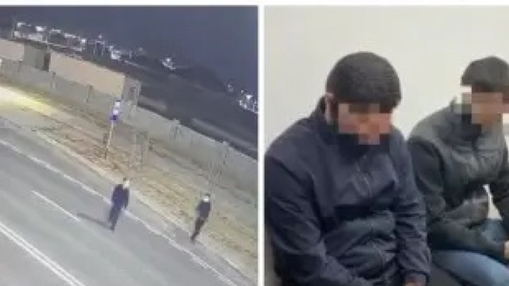 Түркістанда айыппұлдарға наразы тұрғындар көшедегі камераларды қиратты