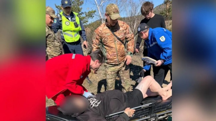 Ақмола облысында мұзға кеткен балықшыны балалар құтқарып қалды