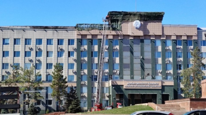 Ақтөбе облысы әкімдігінде шыққан өрттің алдын ала себебі айтылды