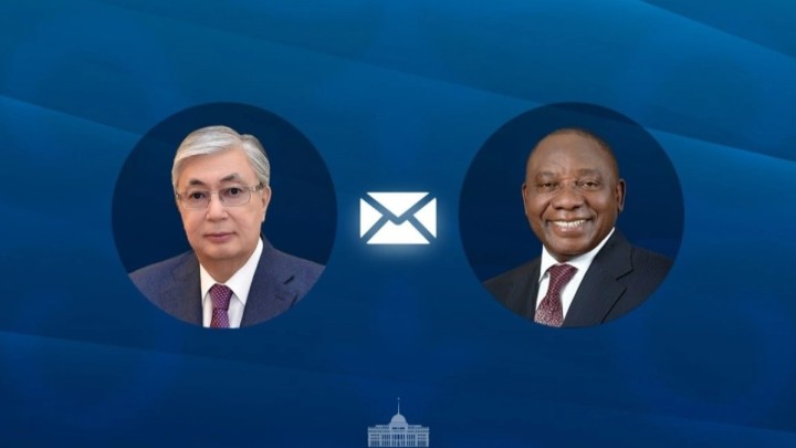 Тоқаев Оңтүстік Африка Республикасының Президентіне құттықтау жеделхатын жолдады